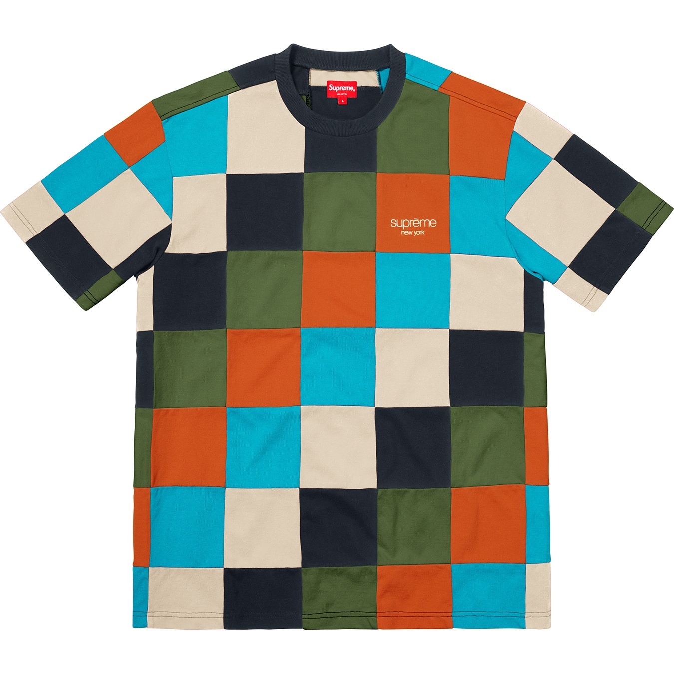 Patchwork Pique Tee view 3